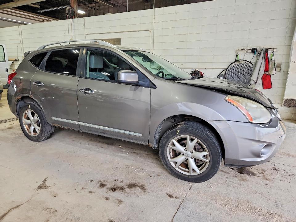 2011 Nissan Rogue VIN JN8AS5MV1BW677094 COPART salvage auction — FRONT END, Mn - Cert Of Title-Salvage, sold $200 on 2026-07-28 (photo 4)