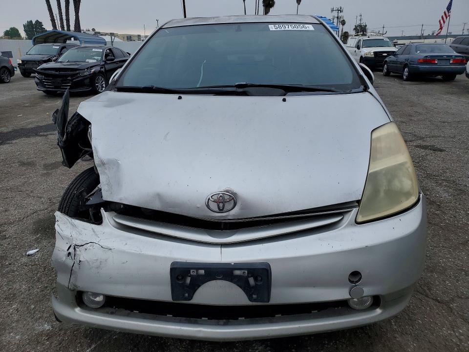 2005 Toyota Prius VIN JTDKB20U657031821 COPART salvage auction — FRONT END, Ca - Salvage Certificate, sold $275 on 2026-07-28 (photo 5)