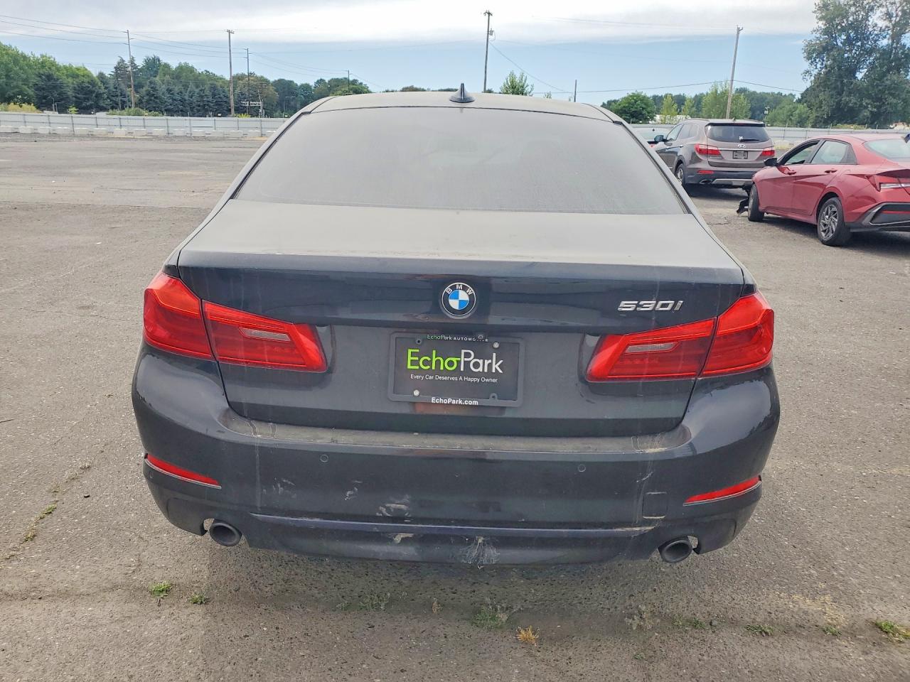 2020 BMW 5 Series VIN WBAJR3C03LCD71647 COPART salvage auction — Burn Engine, CA - CERTIFICATE OF TITLE, sold $5,800 on 2026-07-01 (photo 6)