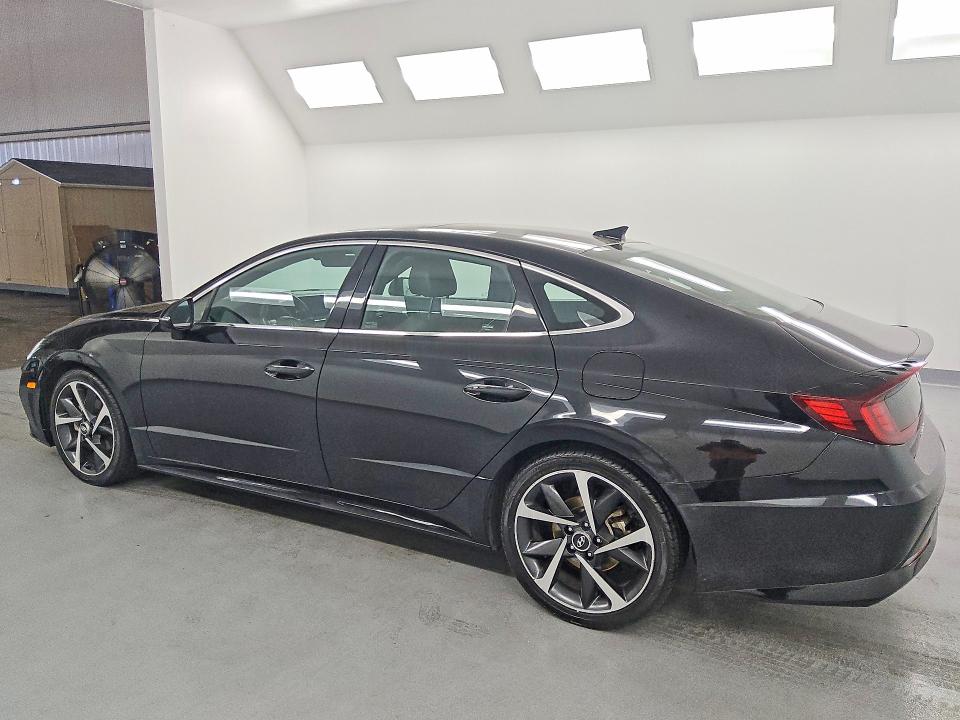 2023 Hyundai Sonata VIN KMHL44J29PA292983 COPART salvage auction — FRONT END, Ca - Certificate Of Title, sold $7,500 on 2026-07-06 (photo 2)