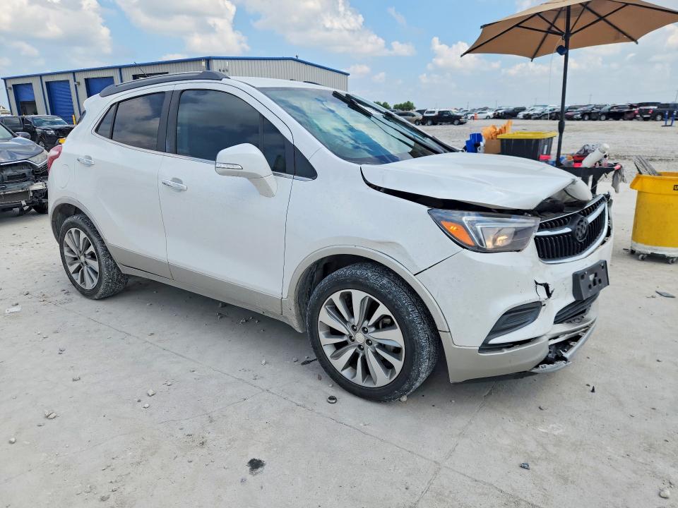 2017 Buick Encore VIN KL4CJASB6HB185048 COPART salvage auction — FRONT END, Tx - Salvage Vehicle Title, sold $1,750 on 2026-07-31 (photo 4)