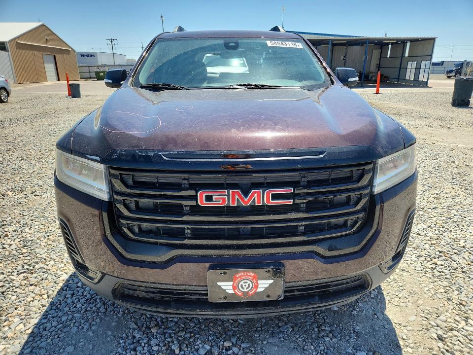 2021 Gmc Acadia VIN 1GKKNML47MZ125499 COPART salvage auction — REAR END, Ks - Cert Of Title-Salvage, sold $4,850 on 2026-08-27 (photo 5)