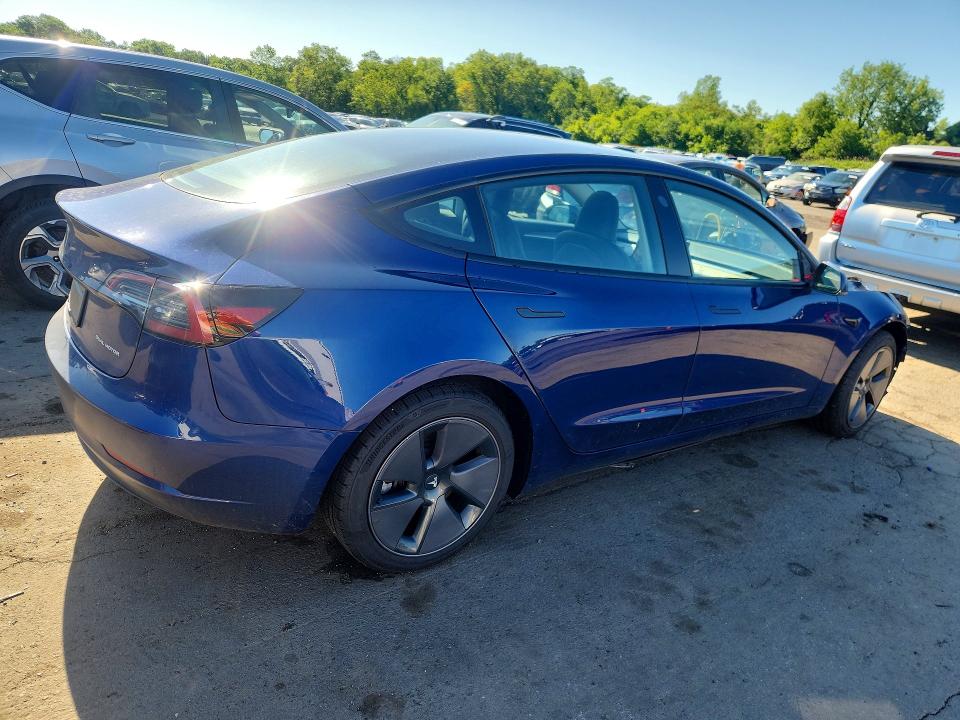 2023 Tesla Model 3 VIN 5YJ3E1EB7PF624968 COPART salvage auction — FRONT END, Ct - Cert Of Title-Salvage, sold $10,100 on 2026-07-10 (photo 3)