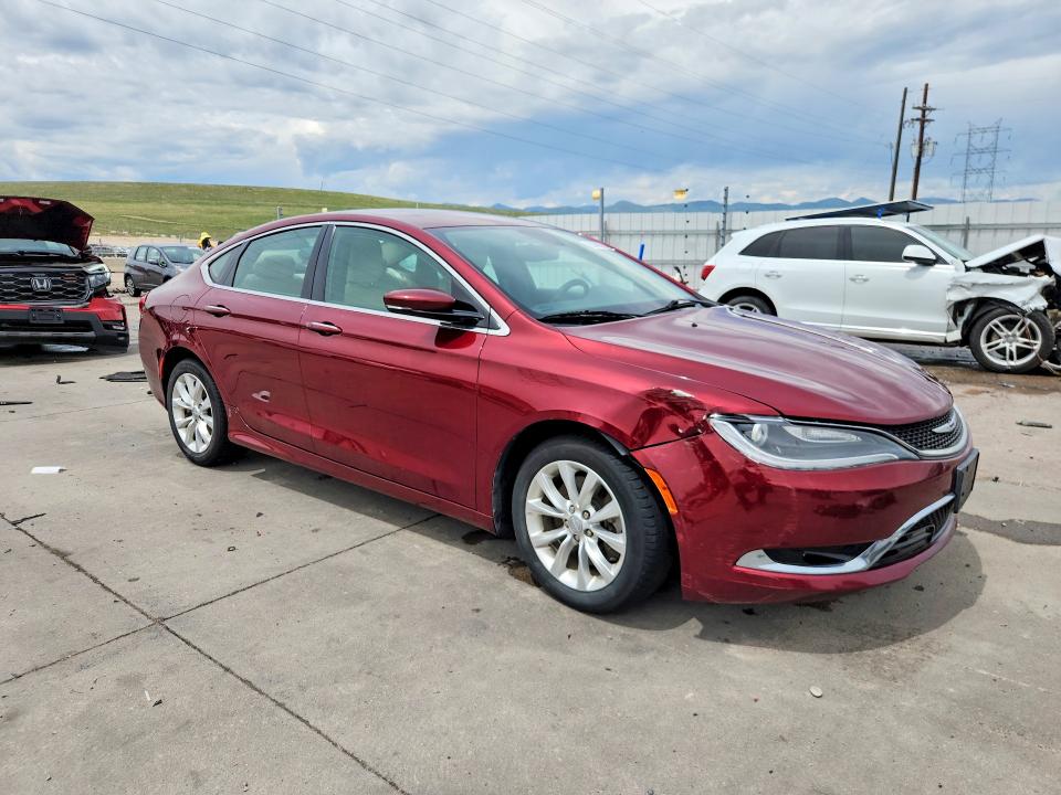 2015 Chrysler 200 VIN 1C3CCCCG1FN519668 COPART salvage auction — FRONT END, Co - Salvage Title, sold $1,750 on 2026-07-20 (photo 4)
