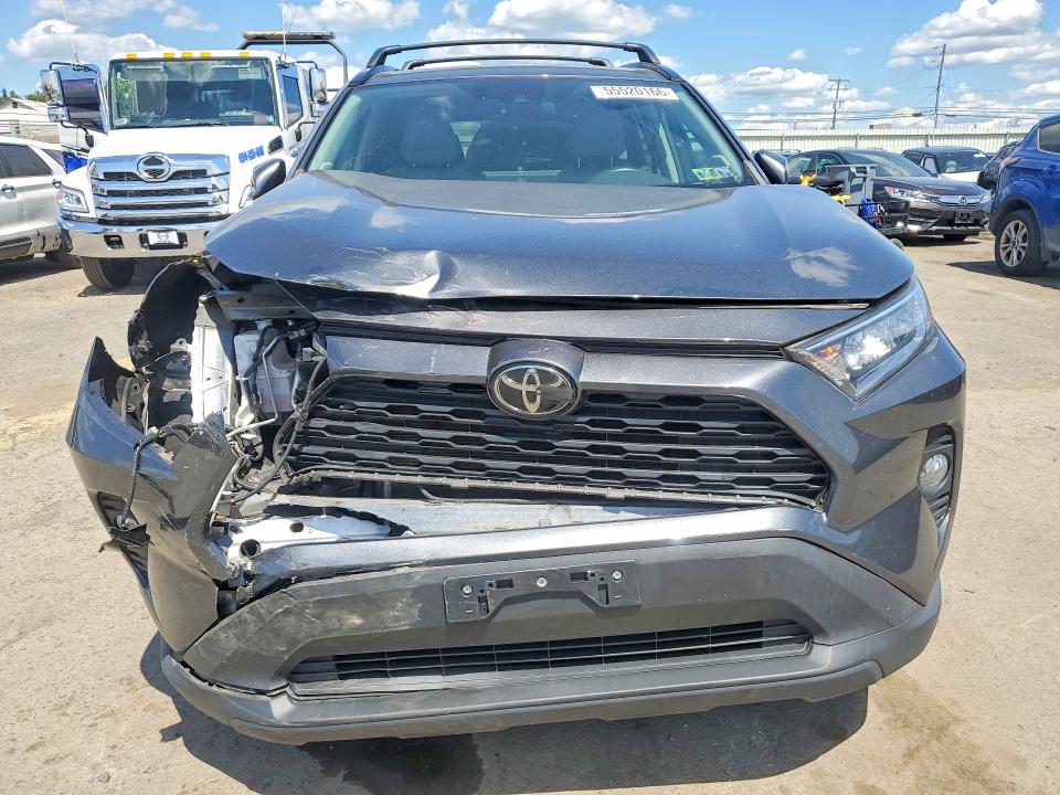 2019 Toyota Rav 4 VIN 2T3A1RFV5KC059571 COPART salvage auction — FRONT END, PA - CERTIFICATE OF SALVAGE, sold $9,300 on 2026-07-02 (photo 5)