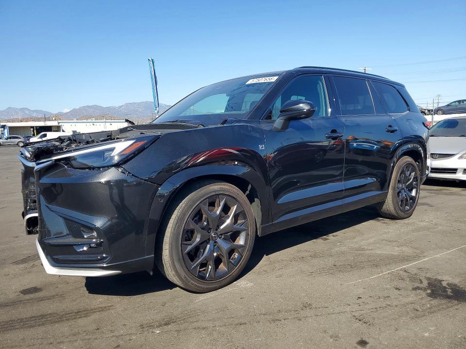 2025 Lexus Tx VIN 5TDABAB67SS010627 COPART salvage auction — FRONT END, Salvage Title, sold $21,000 on 2026-07-22 (photo 1)