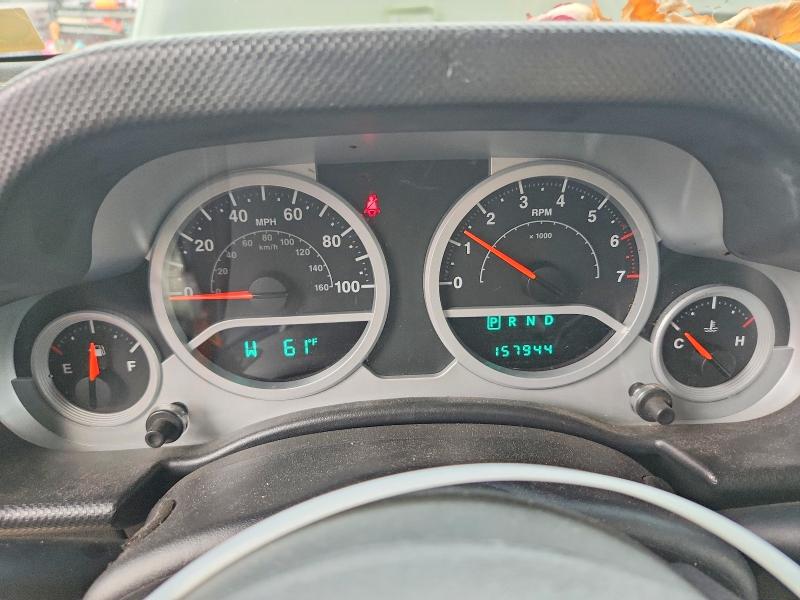 2007 Jeep Wrangler / VIN 1J4GA59157L127706 COPART salvage auction — SIDE, MI - CERTIFICATE OF TITLE, sold $1,500 on 2026-07-02 (photo 9)