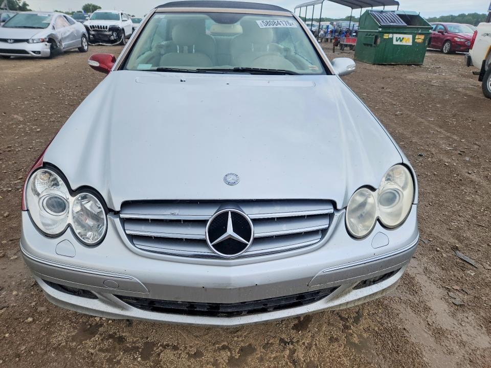 2007 Mercedes-benz Clk-class VIN WDBTK56F17T077838 COPART salvage auction — HAIL, Ks - Cert Of Title-Rebuilt Salvage (P), sold $500 on 2026-07-07 (photo 5)