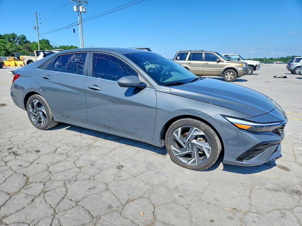 2024 Hyundai Elantra VIN KMHLS4DG5RU688973 COPART salvage auction — FRONT END, Tn - Salvage Certificate, sold $8,100 on 2026-07-20 (photo 4)