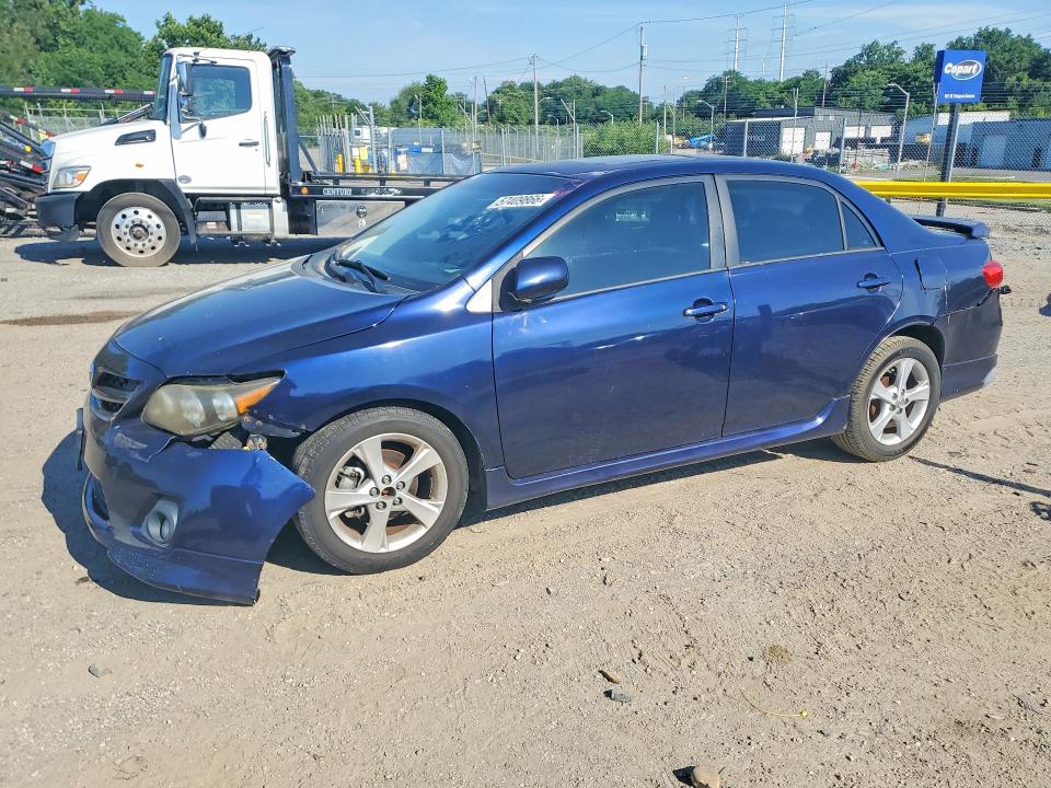 2011 Toyota Corolla VIN 2T1BU4EE8BC552718 COPART salvage auction — FRONT END, Md - Cert Of Salvage < 75% Damage, sold $1,600 on 2026-07-02 (photo 1)