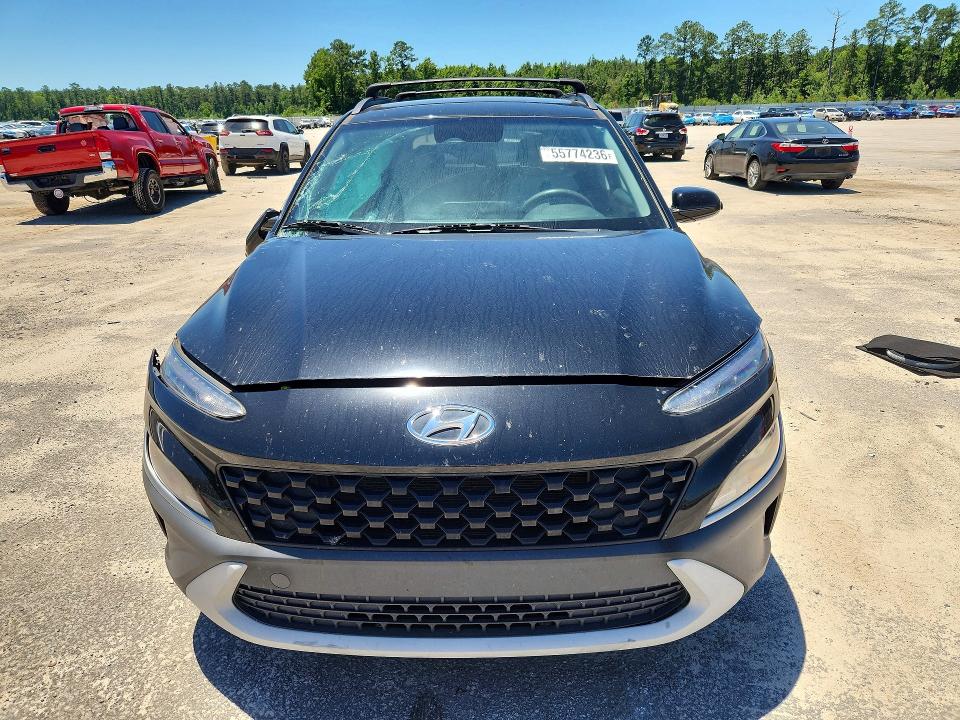 2022 Hyundai VIN KM8K62AB4NU808382 COPART salvage auction — SIDE, Sc - Cert Of Title-Salvage, sold $2,800 on 2026-07-27 (photo 5)