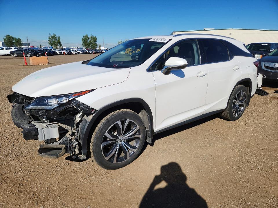 2018 Lexus Rx 350l VIN JTJDZKCA0J2002678 COPART salvage auction — FRONT END, Ab - Bos - Salvage, sold $15,750 on 2026-07-07 (photo 1)