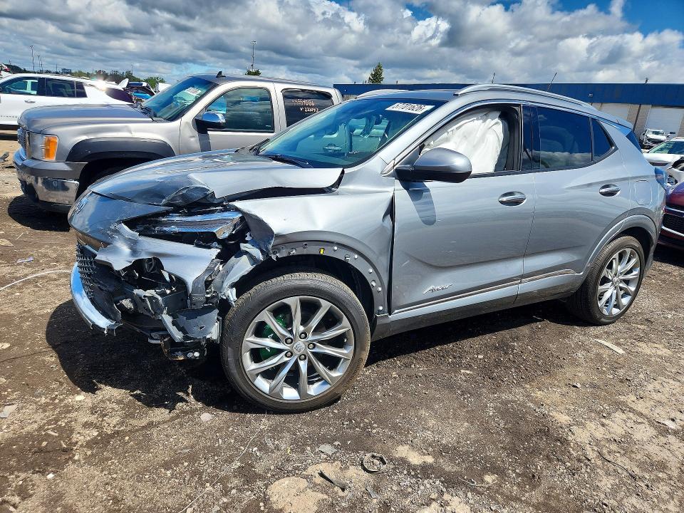 2025 Buick . VIN KL4AMFSL1SB047591 COPART salvage auction — FRONT END, Mi - Certificate Of Title, sold $5,800 on 2026-07-17 (photo 1)