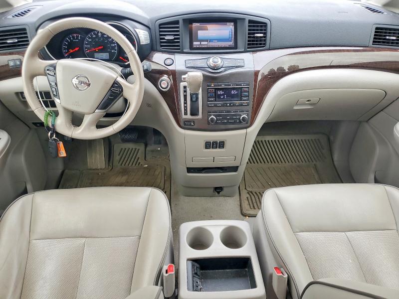 2015 Nissan Quest VIN JN8AE2KP0F9122748 COPART salvage auction — MINOR DENT/SCRATCHES, Oh - Certificate Of Title, sold $900 on 2026-07-06 (photo 8)