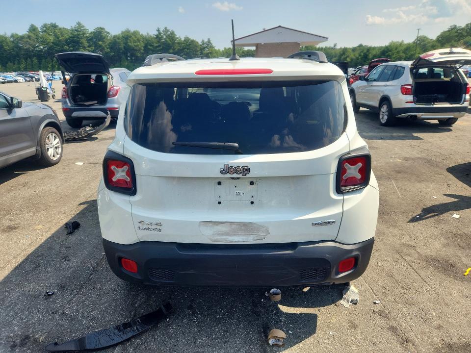 2015 Jeep Renegade VIN ZACCJBBT3FPB33237 COPART salvage auction — FRONT END, Ct - Cert Of Title-Salvage, sold $800 on 2026-07-14 (photo 6)