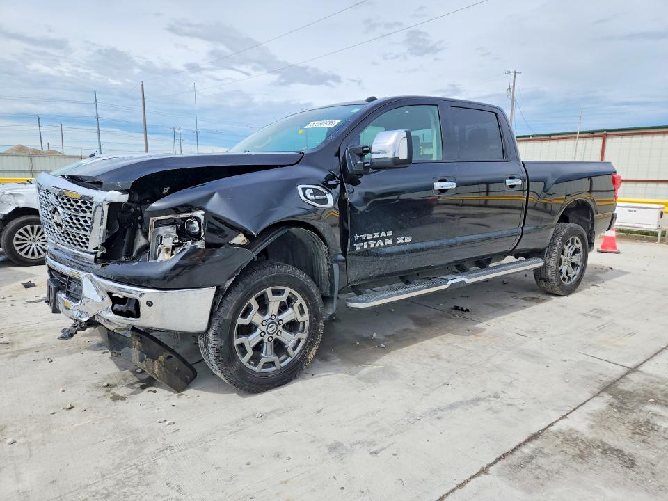 2017 Nissan TITAN VIN 1N6BA1F49HN564814 — COPART salvage auction photo