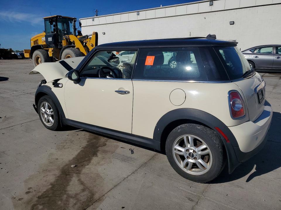 2012 Mini Cooper VIN WMWSU3C54CT367568 COPART salvage auction — FRONT END, Ut - Salvage Certificate, sold $350 on 2026-07-20 (photo 2)