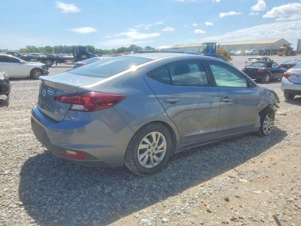 2019 Hyundai Elantra VIN KMHD74LF5KU810090 COPART salvage auction — FRONT END, Tn - Certificate Of Title (P), sold $1,000 on 2026-07-09 (photo 3)