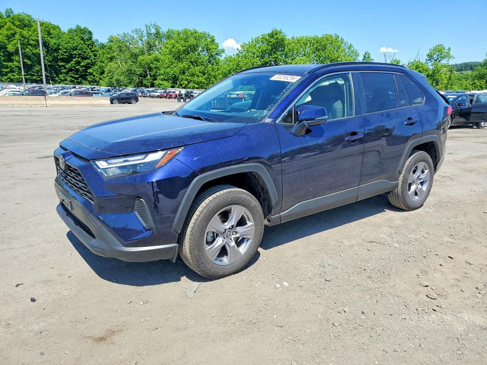 2025 Toyota VIN JTMP1RFV2SJ046588 COPART salvage auction — SIDE, Ny - Mv-907A Salvage Certificate, sold $12,600 on 2026-07-09 (photo 1)