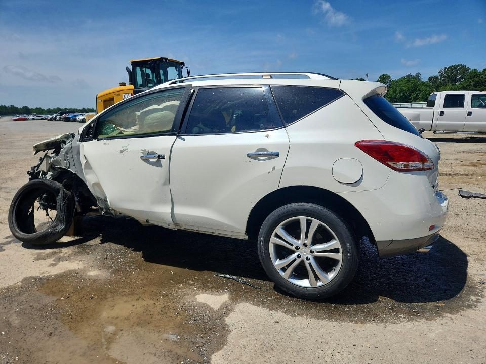 2014 Nissan Murano VIN JN8AZ1MU0EW400260 COPART salvage auction — FRONT END, La - Cert Of Title-Salvage, sold $150 on 2026-07-23 (photo 2)