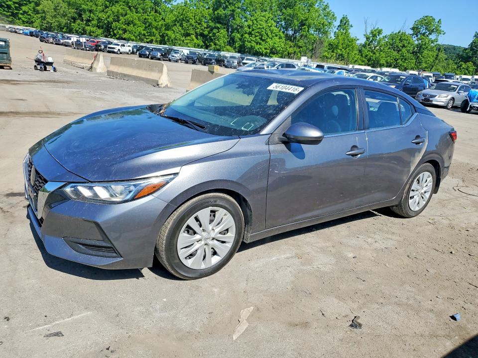 2021 Nissan Sentra VIN 3N1AB8BV9MY304710 COPART salvage auction — WATER/FLOOD, Ny - Mv907A-Flood Salvage, sold $1,800 on 2026-07-02 (photo 1)