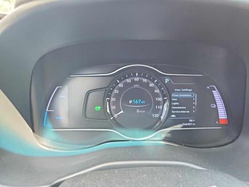 2021 Hyundai Kona VIN KM8K33AG1MU135379 COPART salvage auction — MECHANICAL, Nj - Certificate Of Title, sold $5,800 on 2026-07-08 (photo 9)