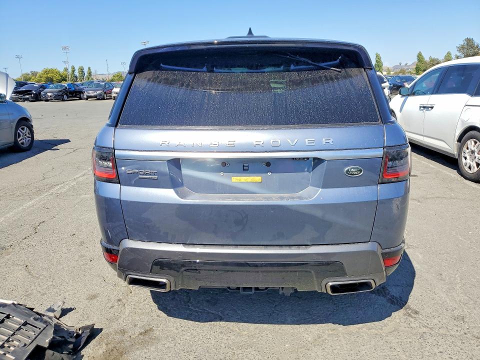 2019 Land rover RANGE ROVER VIN SALWR2RU3KA866721 COPART salvage auction — FRONT END, Ca - Salvage Certificate, sold $10,000 on 2026-07-31 (photo 6)