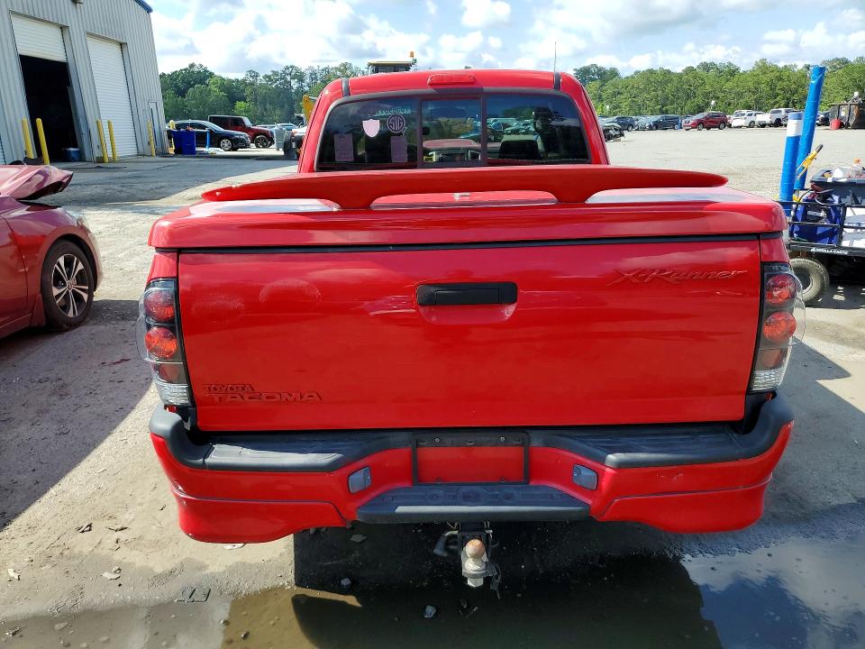 2007 Toyota Tacoma VIN 5TETU22N87Z460667 COPART salvage auction — FRONT END, Ga - Cert Of Title-Salvage, sold $4,000 on 2026-07-09 (photo 6)