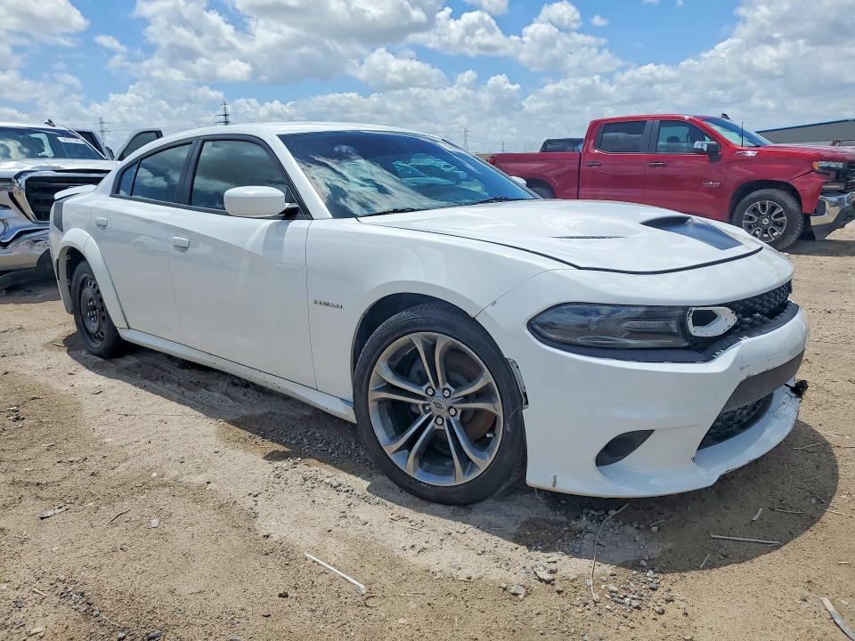 2021 Dodge Charger VIN 2C3CDXCT5MH517963 COPART salvage auction — REAR END, La - Cert Of Title-Salvage, sold $10,000 on 2026-07-28 (photo 4)