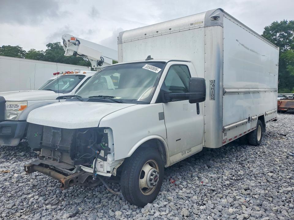2018 Gmc Savana VIN 7GZ37TCG0JN900990 COPART salvage auction — FRONT END, Ga - Cert Of Title-Salvage, sold $3,300 on 2026-07-22 (photo 1)
