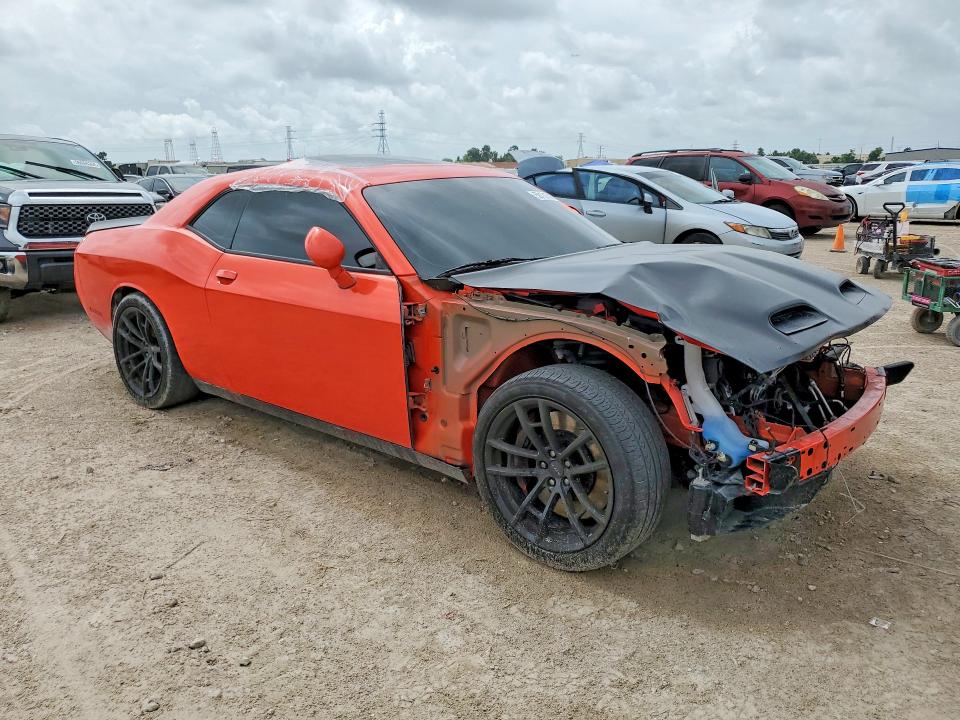 2023 Dodge Challenger VIN 2C3CDZC95PH648833 COPART salvage auction — FRONT END, TX - SALVAGE VEHICLE TITLE (P), sold $24,900 on 2026-09-15 (photo 4)
