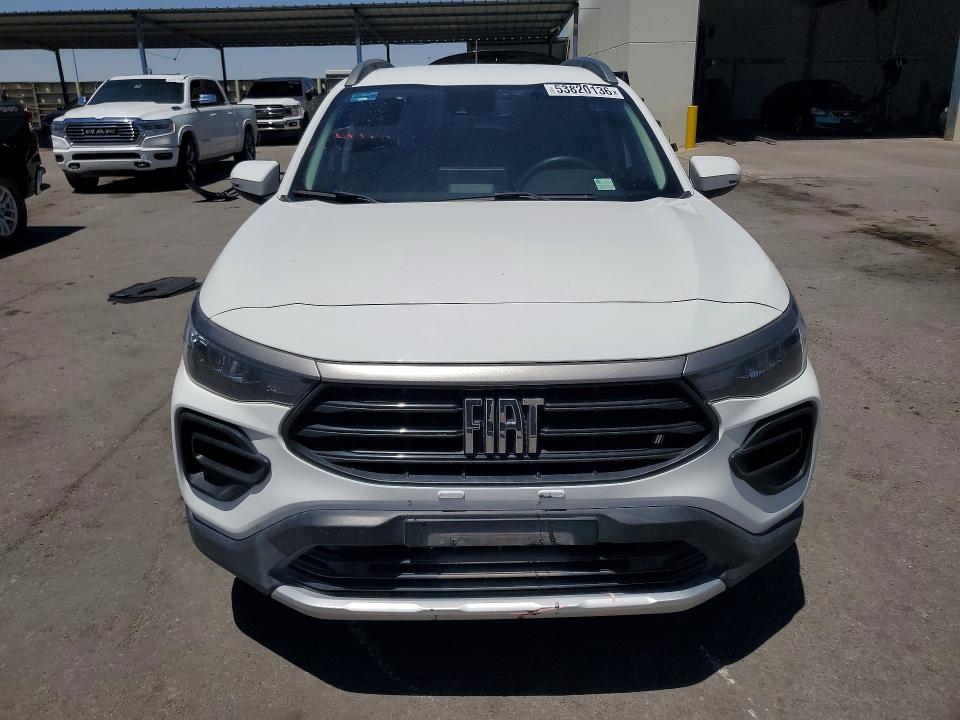 2023 Fiat VIN 9BD363C26PYZ75932 COPART salvage auction — REAR END, Tx - Salvage Vehicle Title, sold $3,200 on 2026-07-06 (photo 5)