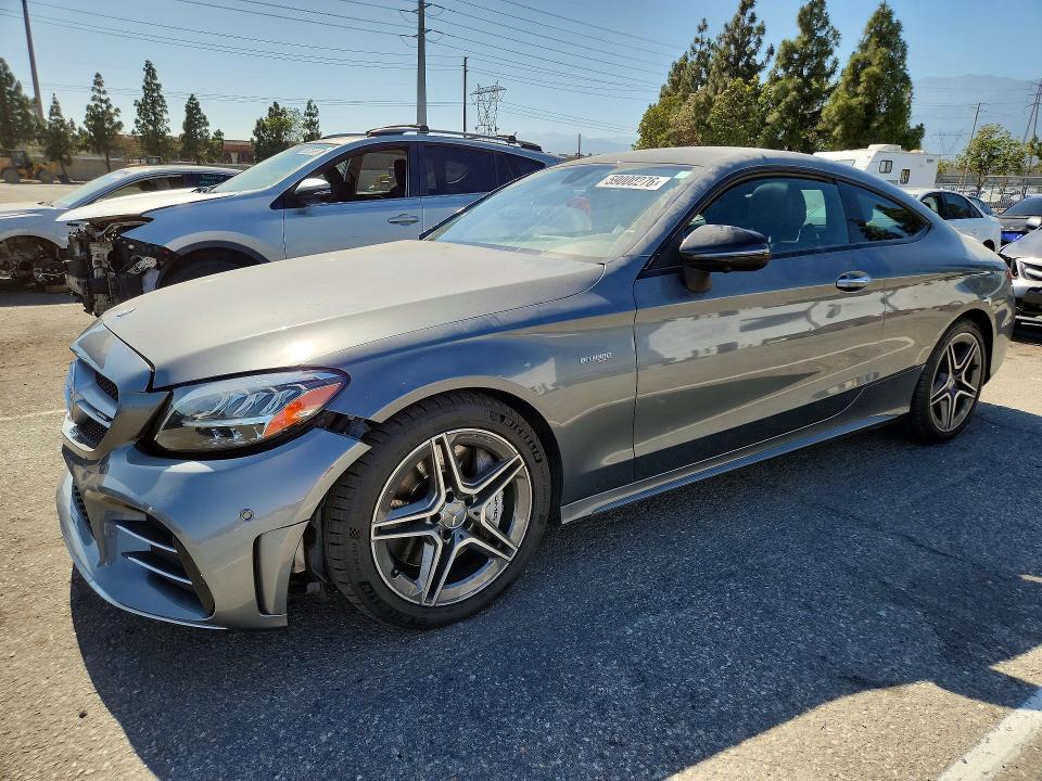 2019 Mercedes-benz C-klasse amg VIN WDDWJ6EB3KF834029 COPART salvage auction — SIDE, Ca - Salvage Certificate, sold $12,600 on 2026-08-18 (photo 1)