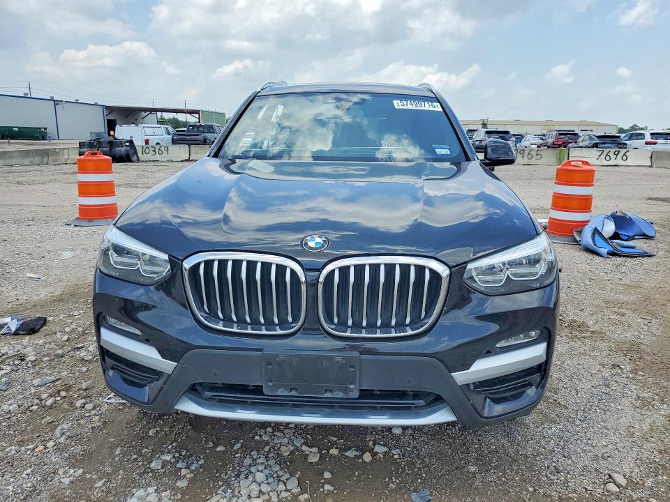 2018 BMW X3 VIN 5UXTR9C50JLD60451 COPART salvage auction — SIDE, Tx - Salvage Vehicle Title, sold $8,400 on 2026-07-13 (photo 5)
