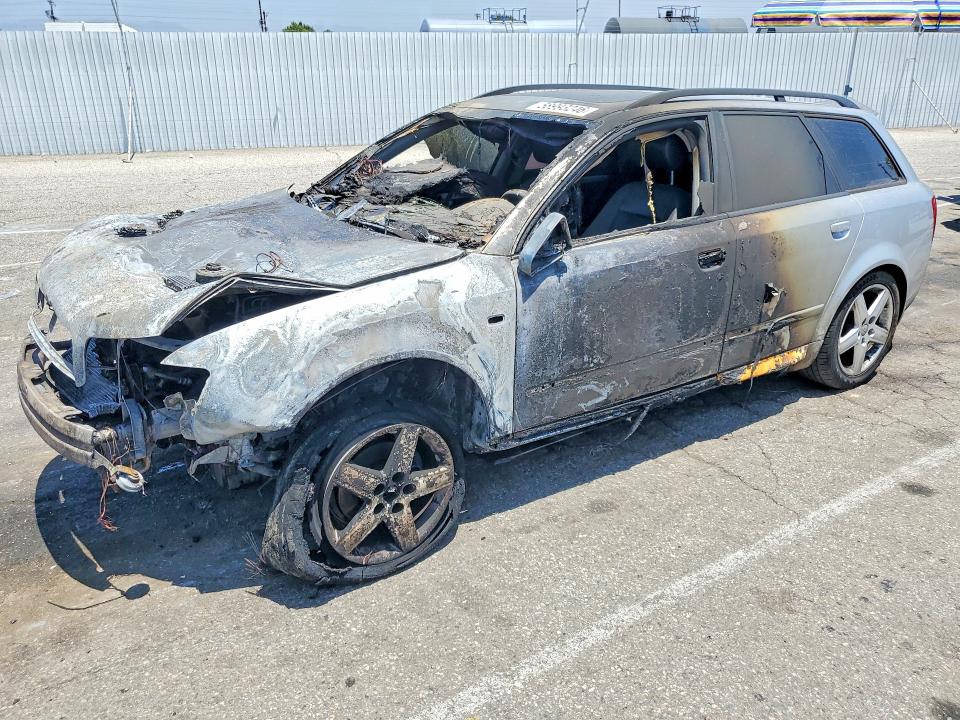 2004 Audi A4 VIN WAUVC68E34A146728 COPART salvage auction — BURN, Ca - Non-Repairable Vehicle Cert, sold $50 on 2026-07-21 (photo 1)