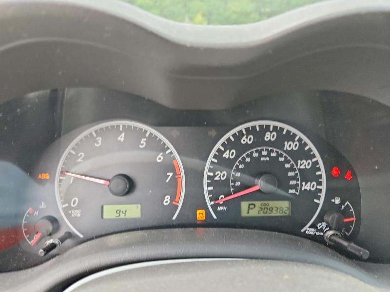 2010 Toyota Corolla VIN 1NXBU4EE5AZ304875 COPART salvage auction — FRONT END, La - Cert Of Title-Salvage, sold $1,450 on 2026-07-10 (photo 9)