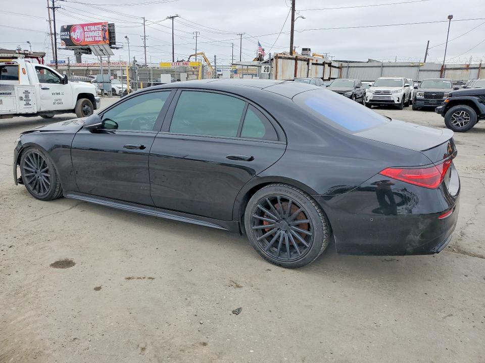 2021 Mercedes-benz S class VIN W1K6G7GB1MA035044 COPART salvage auction — FRONT END, Ma - Dis/Dlr/Exp Only Salvage Title, sold $32,500 on 2026-07-02 (photo 2)