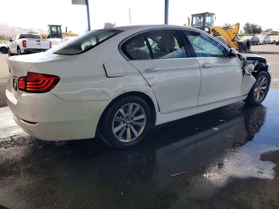 2014 BMW 5 series VIN WBA5A5C57ED505862 COPART salvage auction — FRONT END, CA - CERTIFICATE OF TITLE, sold $80 on 2026-07-16 (photo 3)