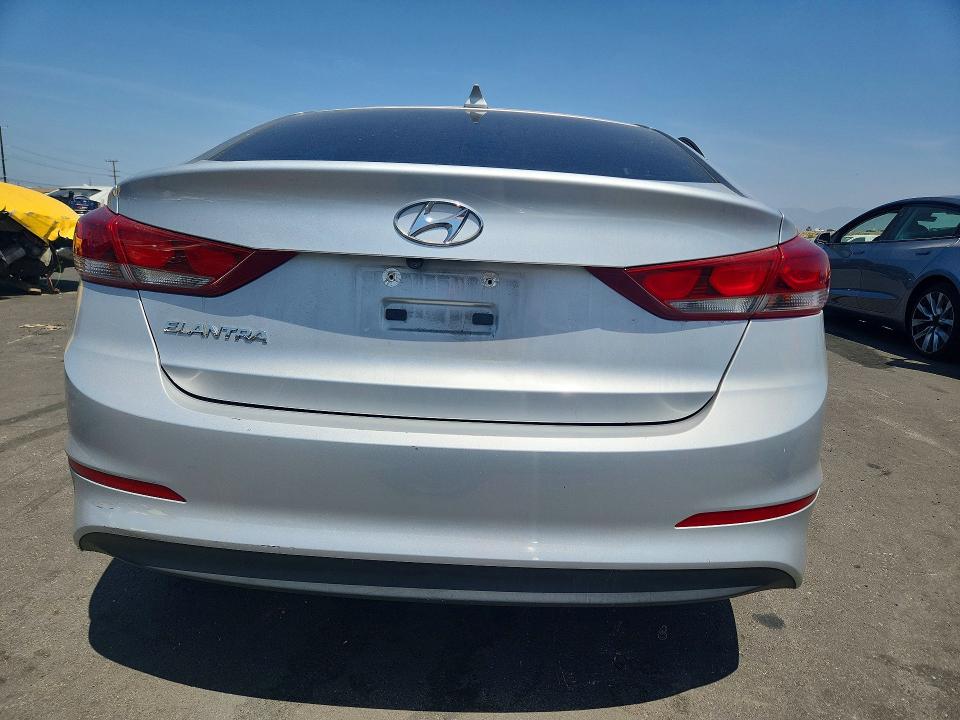 2018 Hyundai Elantra VIN KMHD84LF9JU702826 COPART salvage auction — SIDE, Ca - Salvage Certificate, sold $2,350 on 2026-07-08 (photo 6)