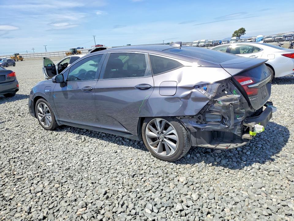 2019 Honda Clarity VIN JHMZC5F19KC005368 COPART salvage auction — REAR END, Ca - Salvage Certificate, sold $4,300 on 2026-07-20 (photo 2)