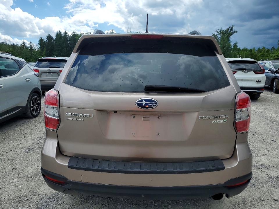 2015 Subaru Forester VIN JF2SJAHC4FH407602 COPART salvage auction — FRONT END, Ny - Mv-907A Salvage Certificate, sold $775 on 2026-07-06 (photo 6)