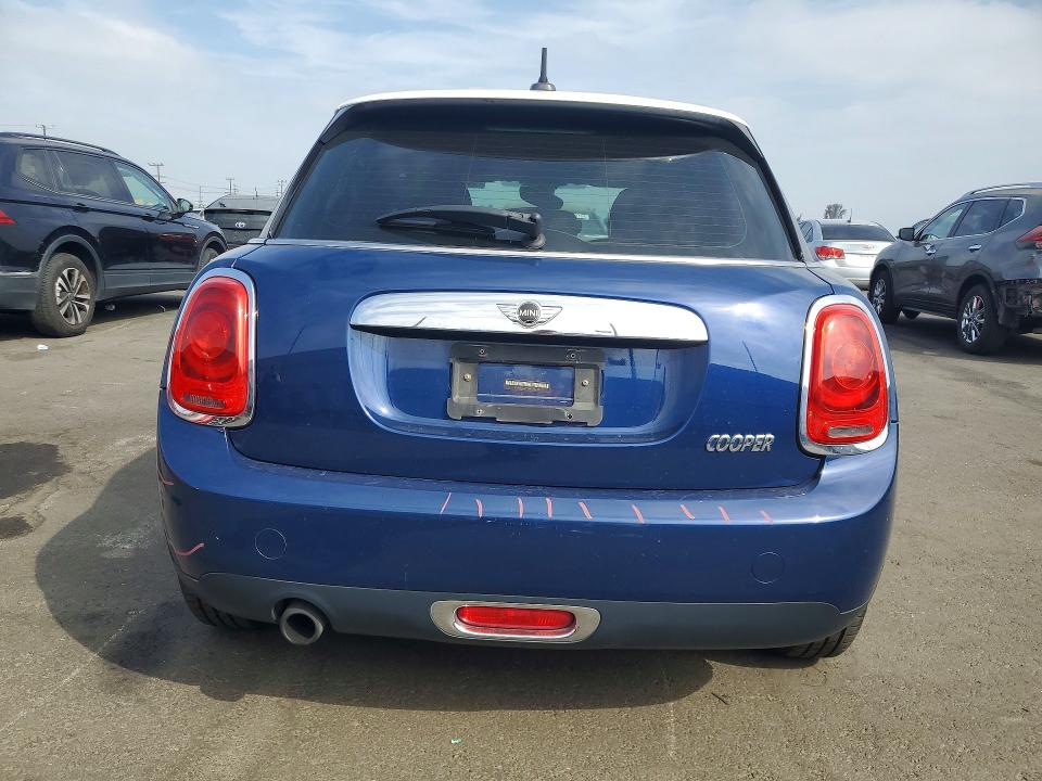 2015 Mini Cooper VIN WMWXS5C59FT827139 COPART salvage auction — FRONT END, Ca - Salvage Certificate, sold $250 on 2026-07-22 (photo 6)