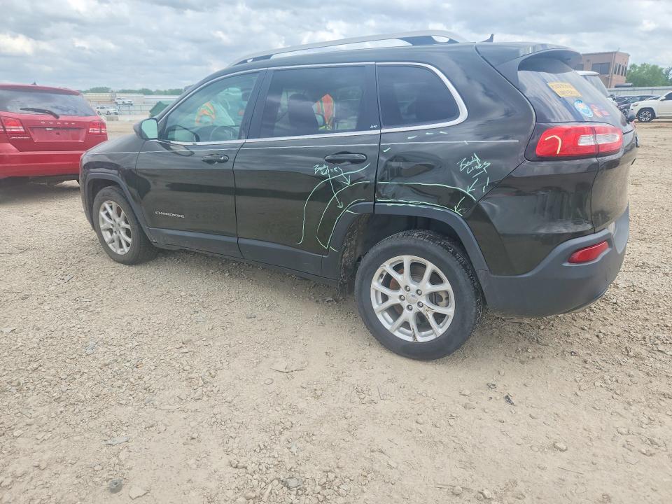 2017 Jeep Cherokee VIN 1C4PJLCS1HW607849 COPART salvage auction — SIDE, Salvage Title, sold $800 on 2026-07-23 (photo 2)