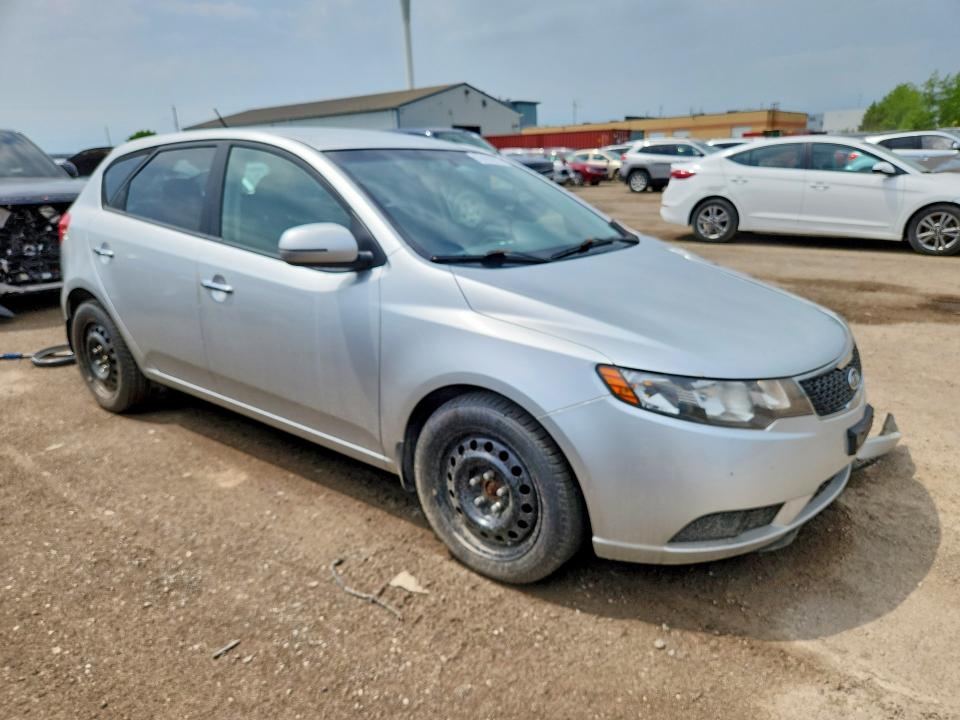 2011 Kia Forte VIN KNAFU5A22B5443734 COPART salvage auction — FRONT END, On - Permit Salvage, sold $400 on 2026-07-07 (photo 4)