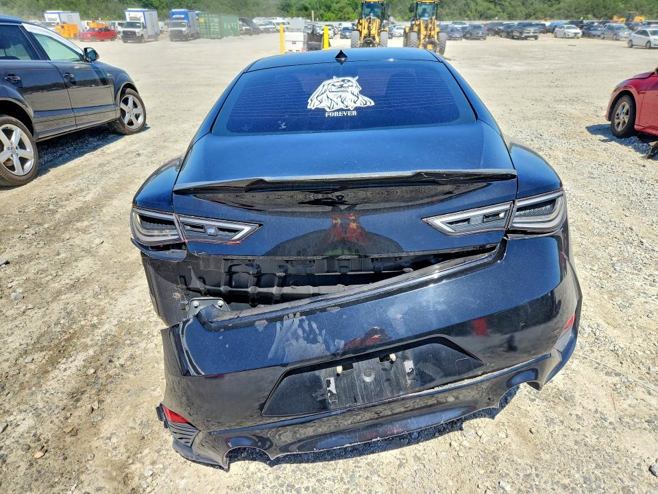 2018 Infiniti Q60 VIN JN1EV7EKXJM342529 COPART salvage auction — FRONT END, Ga - Cert Of Title-Salvage, sold $4,550 on 2026-07-07 (photo 6)