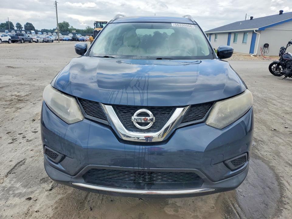 2016 Nissan VIN KNMAT2MT2GP657010 COPART salvage auction — REAR END, Mo - Salvage Certificate Of Title, sold $625 on 2026-07-27 (photo 5)