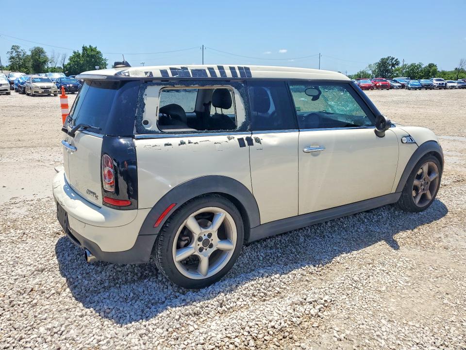 2012 Mini Cooper VIN WMWZG3C51CTY37500 COPART salvage auction — HAIL, Mo - Salvage Certificate Of Title, sold $550 on 2026-07-06 (photo 3)