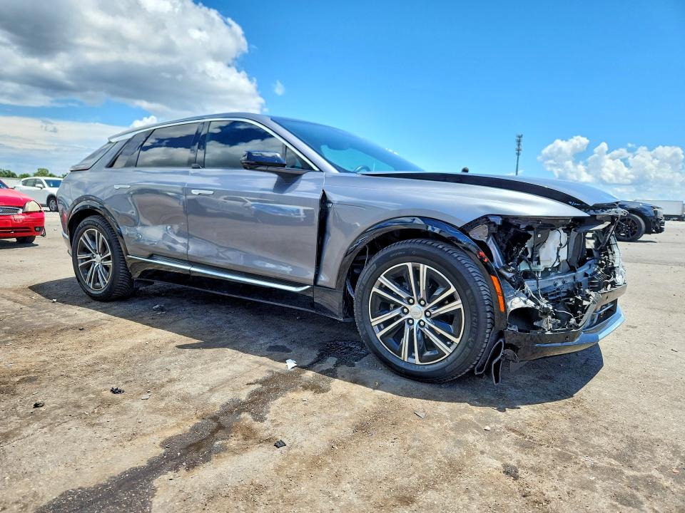 2023 Cadillac VIN 1GYKPMRK4PZ002611 COPART salvage auction — FRONT END, Fl - Cert Of Title Slvg Rebuildable, sold $9,100 on 2026-08-10 (photo 4)