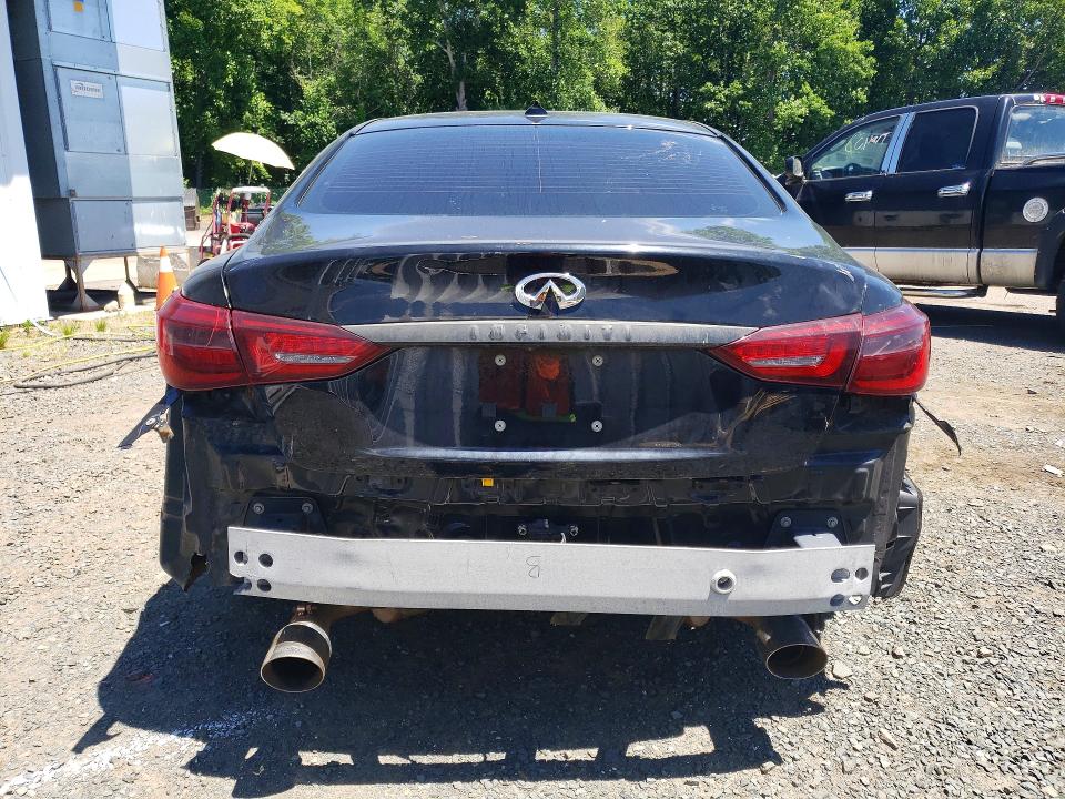 2021 Infiniti Q50 VIN JN1EV7AP7MM701423 COPART salvage auction — ALL OVER, IN - CERTIFICATE OF TITLE (P), sold $4,450 on 2026-07-27 (photo 6)