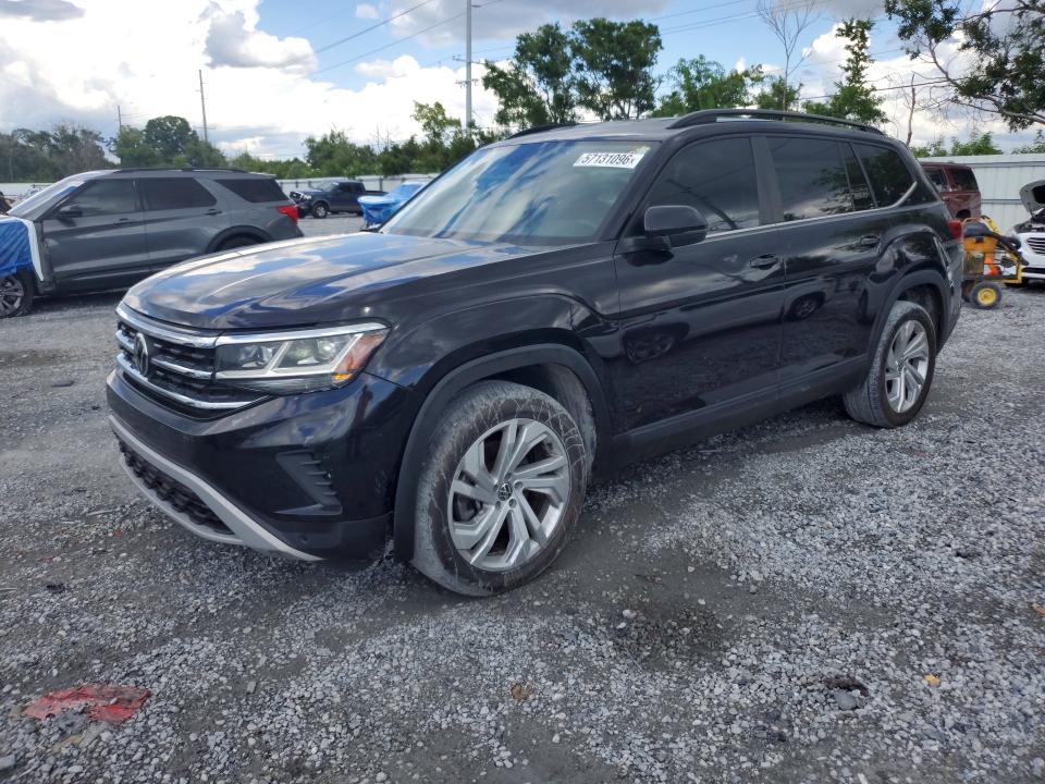 2021 Volkswagen Atlas VIN 1V2WR2CA0MC586993 COPART salvage auction — MINOR DENT/SCRATCHES, Fl - Certificate Of Title, sold $10,000 on 2026-08-25 (photo 1)